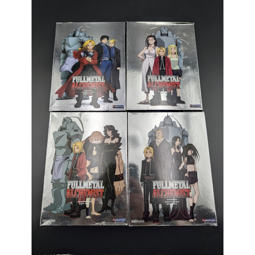 Fullmetal Alchemist 2003 Complete DVD Box Set Season 1 & Season 2